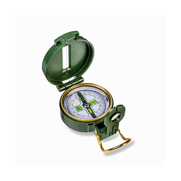 Carson HU-401 AdventurePak Outdoor-Entdeckerset für Kinder mit Fernglas, Kompass, Taschenlampe, Signalpfeife, Thermometer – Bild 6