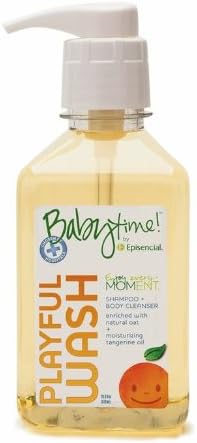 Babytime by Episencial Playful Wash - Organic Shampoo and Body Cleanser, 22.6 Ounce