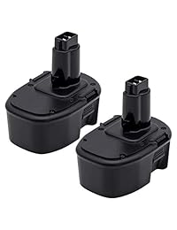 KINGTIANLE - Batería de repuesto para Dewalt 14,4 V XRP DW9091 DW9094 DE9038 DE9091 DE9092 DE9092, sustituye a la batería Dewalt 14,4 V DC DW de la serie XRP (2 unidades)