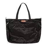 JuJuBe Super Be Large Everyday Lightweight Zippered Tote Bag Rose Collection, Knight Rose