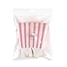 NUOLUX 48pcs Popcorn Boxes Cardboard Candy Container Rugby Stripe Wave Dot Pattern Deco1