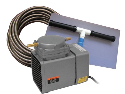 EasyPro Pond Products Easy Pro Pond Products PA12W 1/8 hp Aeration System Kit with Quick Sink Tubing