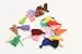 120PCS 30 Colors 4CM Leather Tassels Keychain Charms Handmade DIY Multicolored Mini Tassels for Earring Jewelry Making Key Chain Blanks and DIY Craft Accessory (1.6 Inches)