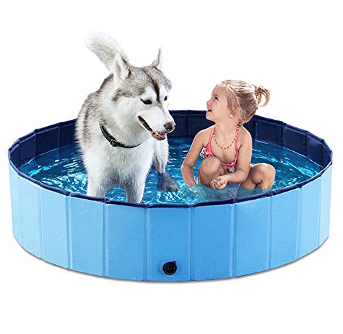 Jasonwell Foldable Dog Pet Pool