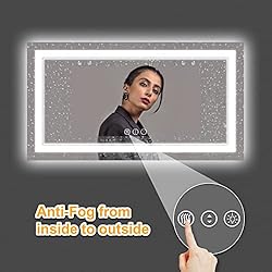 ISTRIPMF 55 x 30 Inch LED Bathroom Mirror, Backlit