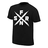 WWE AUTHENTIC WEAR Seth Rollins SFNR T-Shirt Black Extra Large