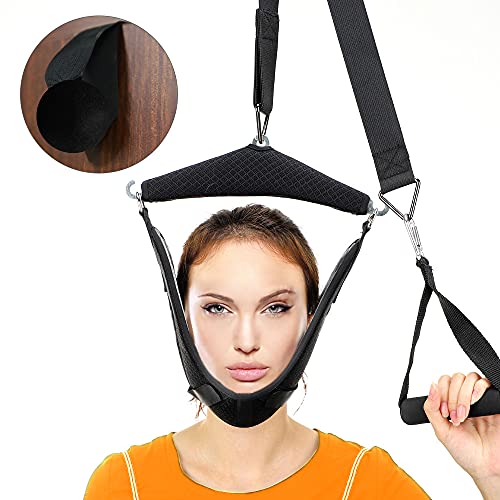 champions Cervical Neck Traction Device Over Door for Home Use Neck