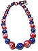 NFL Buffalo Bills Go Nuts Kukui Nut Lei Necklace