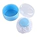 Eforstore Baby Infant Soft Face Body Powder Puff Case Container Cosmetic Tool