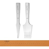 JEU D'OUTILS DE Gravure Sur Bois Avec 6 Têtes De Burin Et Poignée Pour