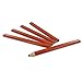 Emraw Classic Flat Premium Quality Carpenter's Pencil, Medium Hard Graphite Lead Natural Wood Cased Pencils for Professional Use, Pack of 10 Pencils