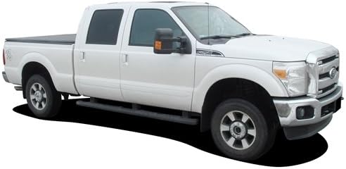 2005-2017 Ford F-250/F-350 Crew Cab Custom Painted Body Side Moldings (Ingot Silver Metallic UX)