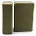 Peace Yoga Foam Exercise Blocks Green [9” x 6” x 3”] and [9
