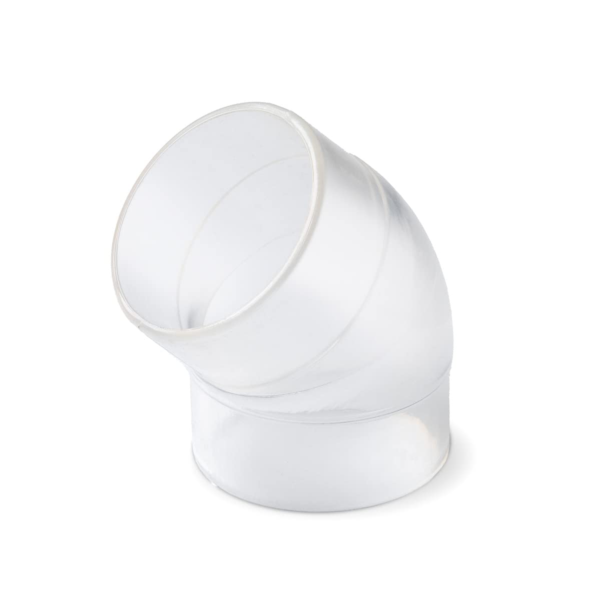 POWERTEC 70238 2-1/2-Inch 45 Degree Elbow, Clear