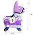Wepop Smashing Thing Loot Llama Plush Stuffed Toy Doll Firgure, Troll Stash Animal Alpaca Gift for Kids Girls Boys Children with Keychain