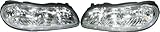 1997-2003 (1998 1999 2000 2001 2002 97 98 99 00 01 02 03) Chevy Malibu Headlight - One Pair (Both Driver and Passenger Sides) - DOT Certified Chevrolet Headlights