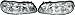 1997-2003 (1998 1999 2000 2001 2002 97 98 99 00 01 02 03) Chevy Malibu Headlight - One Pair (Both Driver and Passenger Sides) - DOT Certified Chevrolet Headlights