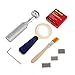 TOPCHANCES Hot Cross Hatch QFH Adhesive Force Measuring Instrument 1mm+2mm Adhesion Tester Hundred Grid Knife Suitable for GB/T9286-98,BS3900 E6/ASTM D3359
