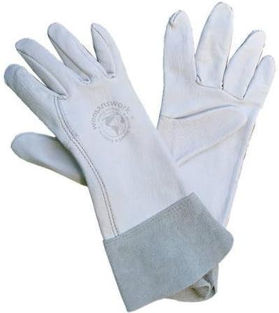 Womanswork Cuffed Goatskin Gardener Glove, Small