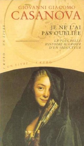 Je ne l'ai pas oubliée