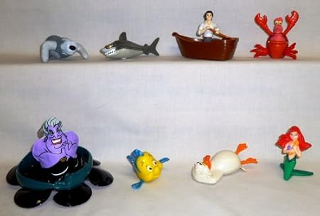 Little Mermaid Complete Happy Meal Set 
