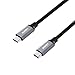 AUKEY USB-C to USB-C Cable, Type-C Cable Braided Nylon (5-Pack 3.3ft x 3, 6.6ft x 1, 1ft x 1) for MacBook Pro, Nintendo Switch, Nexus 6P 5X and More