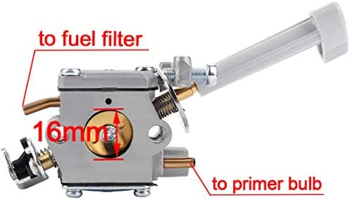 Amazon Com Hipa Ry08420 Carburetor Air Filter For Ryobi Bp42 Ry08420a Ry42bpemc Ry42wb Backpack Leaf Blower 308054093 900777005 308054079 Carb Adjustment Tool Fuel Line Garden Outdoor