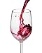 Kitchen Gizmo - Unbreakable Wine Glasses With Hammered Finish 100% Tritan - Set of 4, 10oz Goblets.