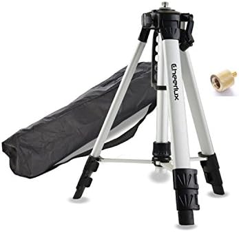 Cheerlux 47-inch Lightweight Tripod Stand&amp; Ball Head with Bag, Suitable for 1/4'' 3/8''Screw, for Projector,Cameras,Gopro Devices,Smartphone …
