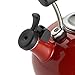 Circulon 2-Quart Contempo Teakettle, Red