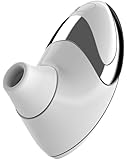 Womanizer Pro W500 Vibrator, White/Chrome, 1.2 Pound