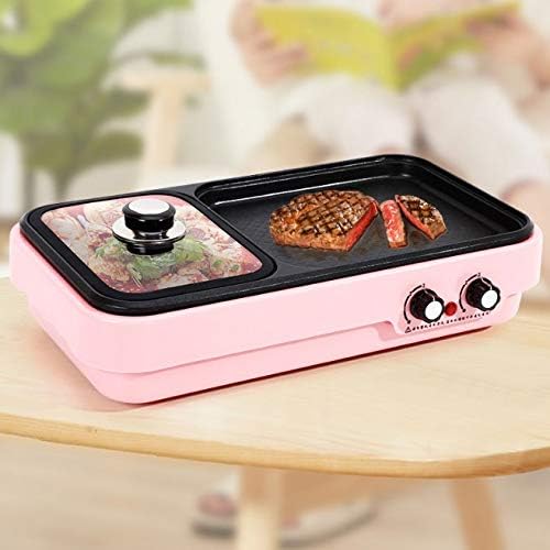 review UXZDX CUJUX Multifunctional Smoke Free Dormitory, Roast Hot Pot, Barbecue Grill, One Pot, Household Electric Oven, Roasting Machine