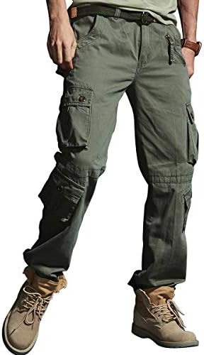 Lotmat Mens Military Pants Big and Tall Casual Outdoor Trousers