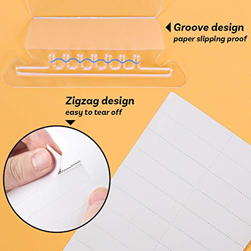 File Folder Tabs, 150 Sets Hanging File Folder Tabs with 300 Sets Inserts Labels for Hanging Folders, for Quick Identification