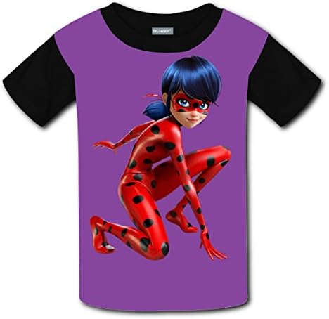 Custom Miraculous-Ladybug Game Children Youth T-shirts Boys Girls Teenager Tee Shirt