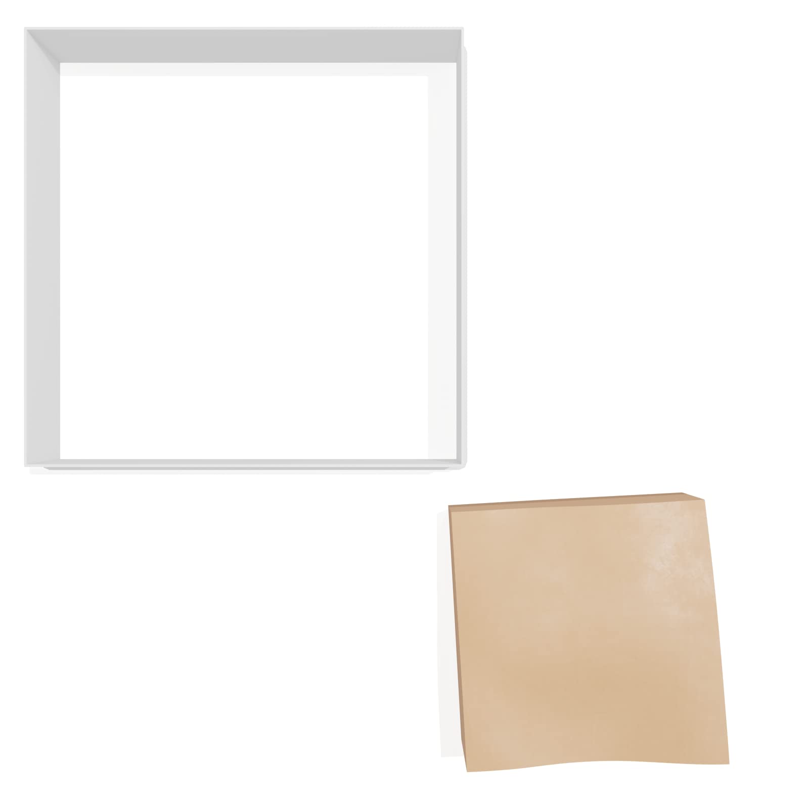 Square Straight Edges Cookie Cutter - 3 Sizes