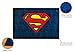Wildkin Kids 39 x 58 Inch Rug for Boys and Girls, Made From Durable Nylon Material, Features Skid-Proof Backing and Serged Borders, Perfect for Classrooms, Playrooms and Bedrooms, BPA-Free (Superman)