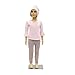 Child Toddler Infant Unisex Mannequin 4-6 Year Old Realistic Plastic Full Body with Base and Wig #D2-D02