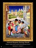 2014 New Hispanic Heritage Month Poster with 2014 Theme (H14)