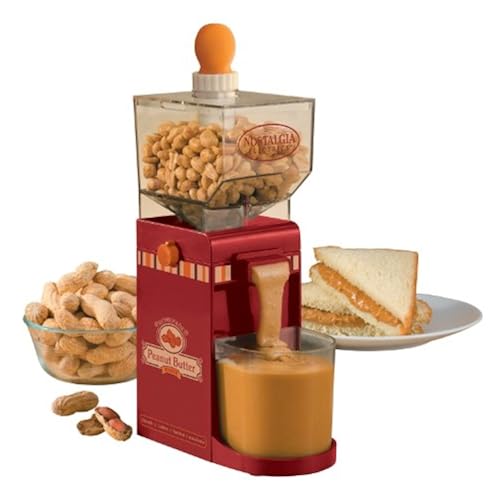 Nostalgia Electrics NBM400 Electric Peanut Butter Maker Home & Kitchen, Kitchen & Dining, Small Appliances, Specialty Appliances, Food Grinders & Mills