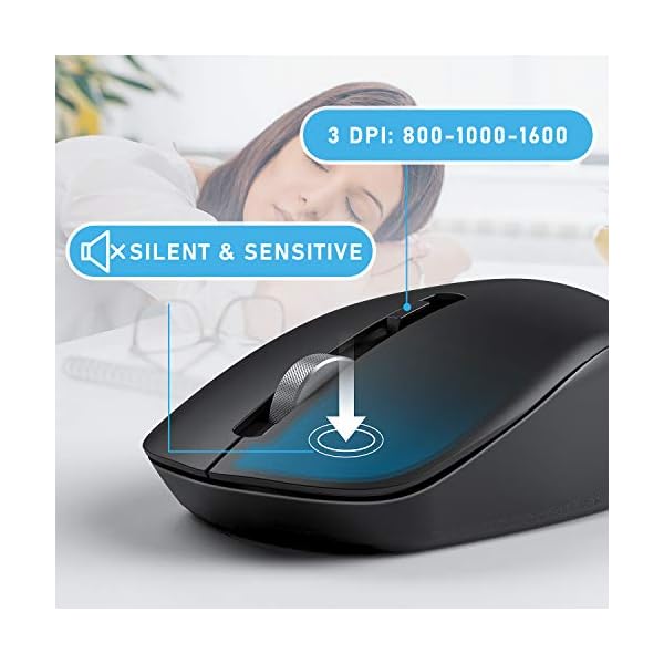 Jelly-Comb-Wireless-Keyboard-and-Mouse-Set-24-GHz-Wireless-Keyboard-Mouse-Combo-with-Nano-USB-Receiver-for-PC-Desktop-Computer-Laptop-PC-14-Shortcut-Buttons-QWERTY-UK-Layout-Black Jelly Comb Wireless Keyboard and Mouse Set, 2.4 GHz Wireless Keyboard Mouse Combo with Nano USB Receiver for PC Desktop…