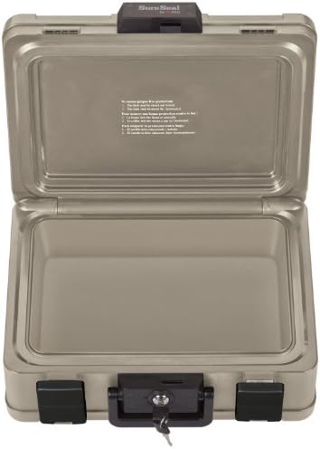 5 X SureSeal by FireKing SS103 Fireproof Waterproof Chest, 0.27 CU FT Storage Capacity