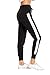 SweatyRocks Women's Lightweight Quick Dry Striped Side Jogger Sweatpants with Pocket