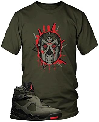 Jordan 8 Take Flight "Jason Mask" T-Shirt