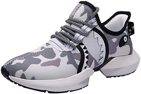 Men's Breathable Tennis Shoes Mitiy Camo Comfortable Gym Sneakers Lightweight Athletic Running Shoes