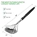 IREGRO Grill Brush and Scraper, 3 in 1 Bristle Free BBQ Cleaning Brush, Stainless Steel Safe Barbecue Grill Cleaner Grill Accessories Suitable for Porcelain, Ceramic, Steel, Iron All Grills