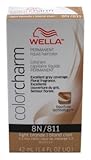 Wella Color Charm Liquid #0811/8N Light Blonde (41ml) (3 Pack)