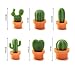 12PCS Refrigerator Magnet Kitchen Magnet Office Magnet whiteboard and Dry Cleaning Board, Lovely and Colorful Potted Design (Cactus)