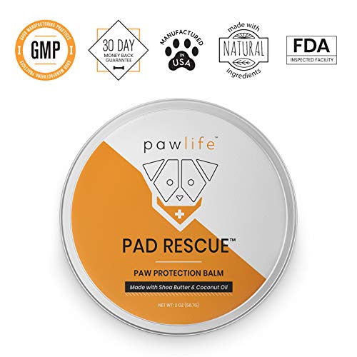 pawlife Dog Paw Balm Natural Pad Protection Wax for Dry Cracked Paws
