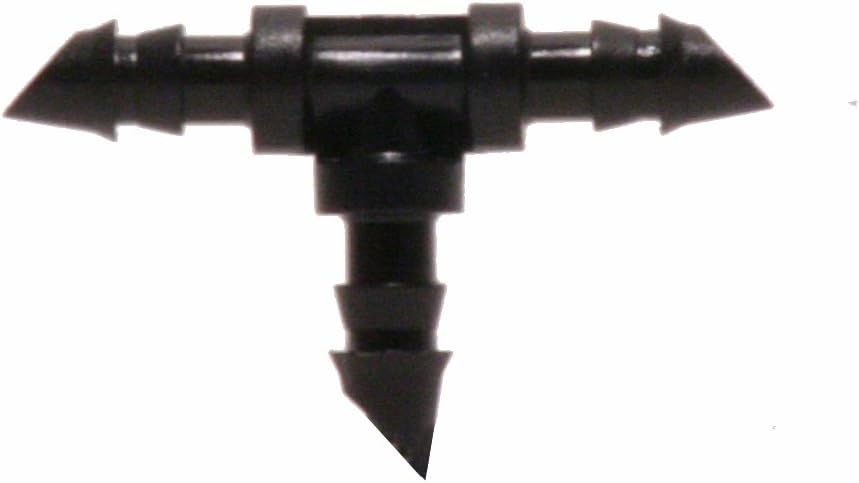 Raindrip 307050B Barbed Tees, 1/4-Inch, 50 Per Bag, Original Version : Automatic Lawn Sprinkler Heads : Garden & Outdoor